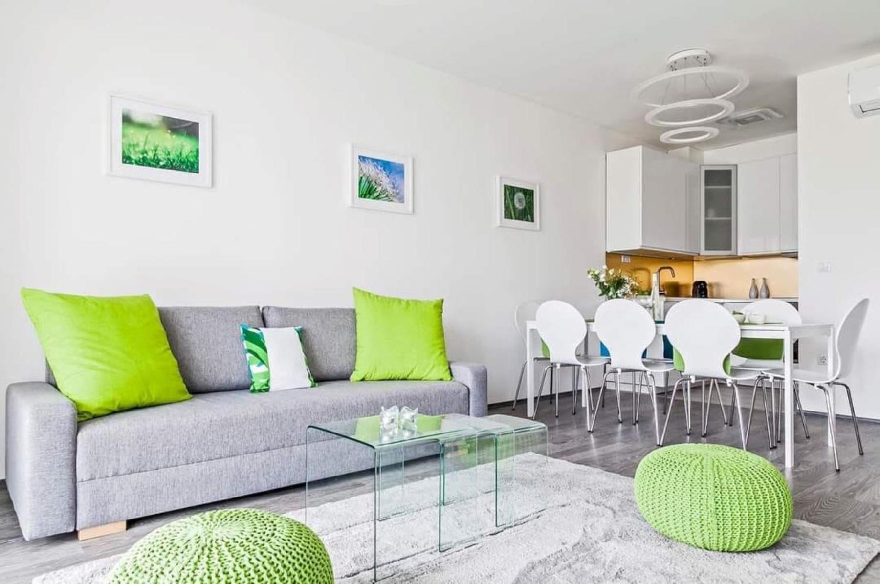 Green Apartman Balatonlelle Exteriör bild